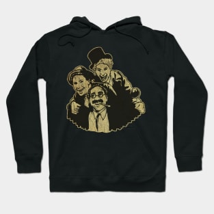 brothers film comedian Retro Hoodie